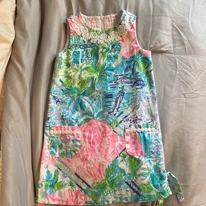 Lilly Pulitzer Girls Shift Dress size 6